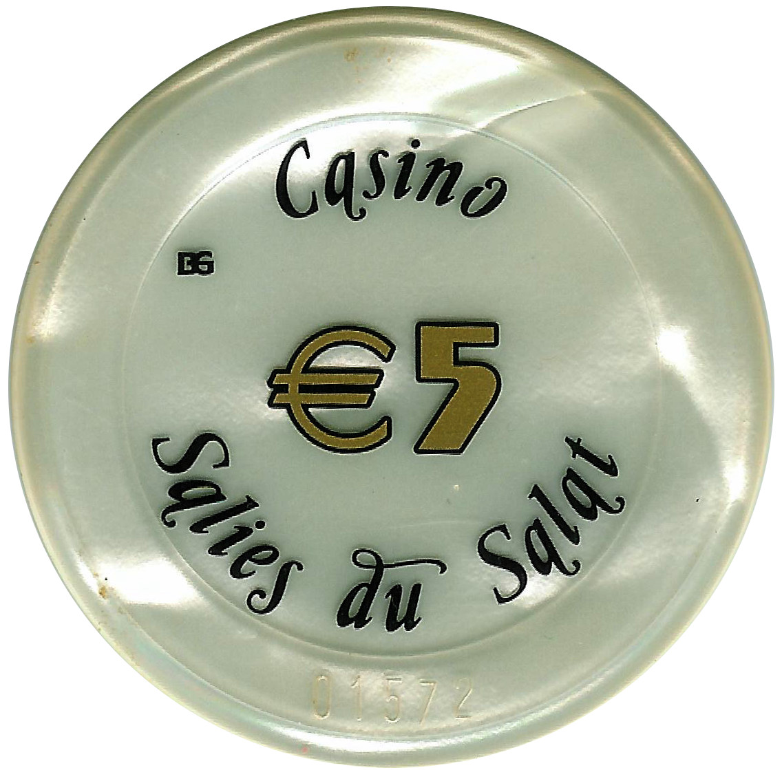 Casino Salies-du-Salat 100 Francs Jeton Plaque  Midi-Pyrénées/France 