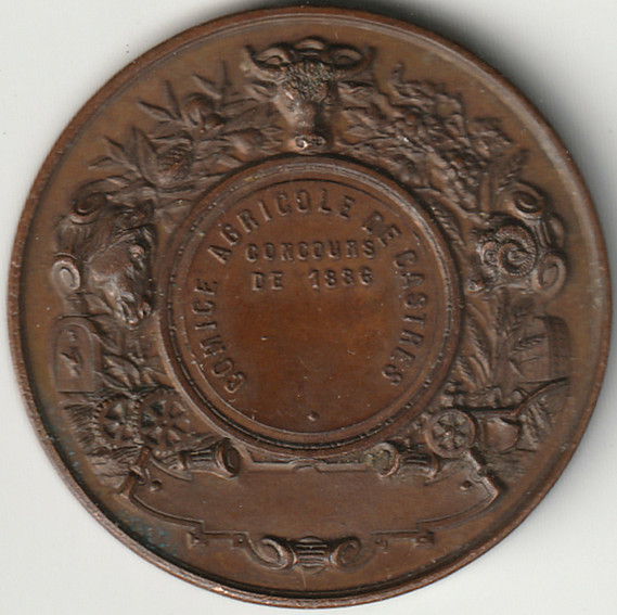 LOUIS-PHILIPPE Ier Médaille, Comice agricole, Prix du plus cheval fme_793784 Médailles